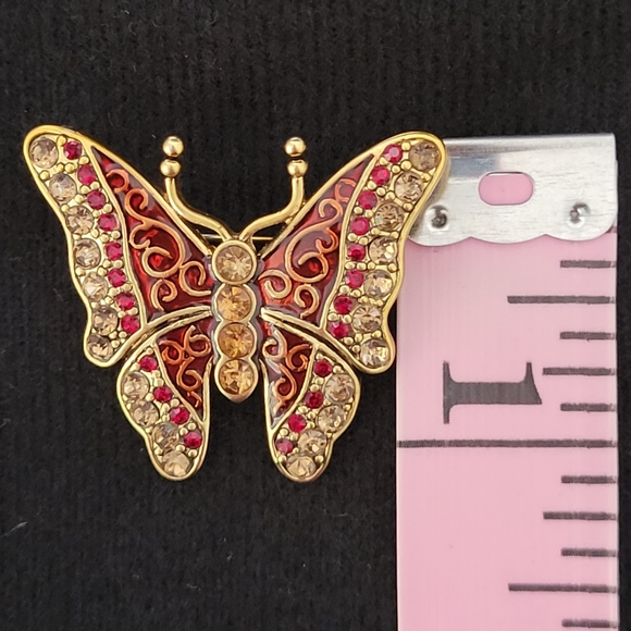 Estate Vintage LC Signed Brooches/Pins - Picture 5 of 8